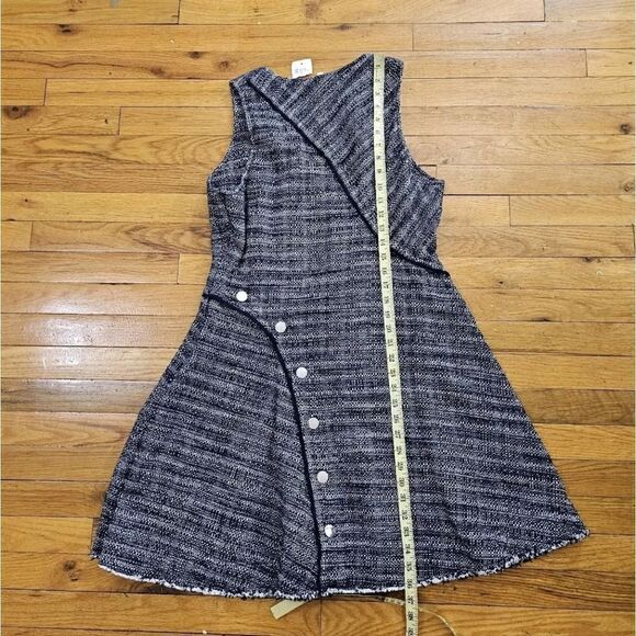 Derek Lam 10 Crosby Tweed Fit and Flare Dress Size 14 - Picture 9 of 9